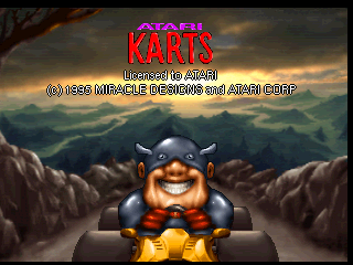 Atari Jaguar S-video Cable title screen for Jaguar